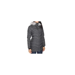 Blouson Spyder Timeless Long Faux Fur Down Blk