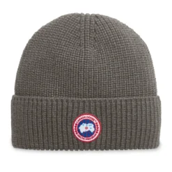 Bonnet Canada Goose Artic Disc Rib Toque Heather Grey