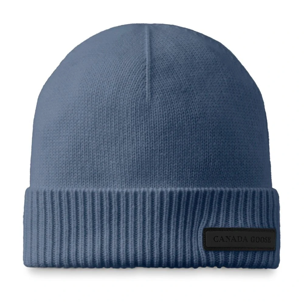 Bonnet Canada Goose Small Tonal Emblem Toque Ozone Blue 1 Bonnet Canada Goose Small Tonal Emblem Toque Ozone Blue