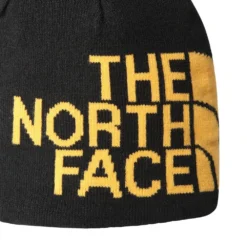Bonnet The North Face Reversible Banner Black / Summit Gold -Hiver Vêtements Boutique bonnet the north face reversible banner black summit gold 2