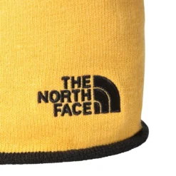 Bonnet The North Face Reversible Banner Black / Summit Gold -Hiver Vêtements Boutique bonnet the north face reversible banner black summit gold 3