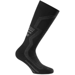 Chaussettes De Ski Rohner Compression Ski Light L/r Dark Grey