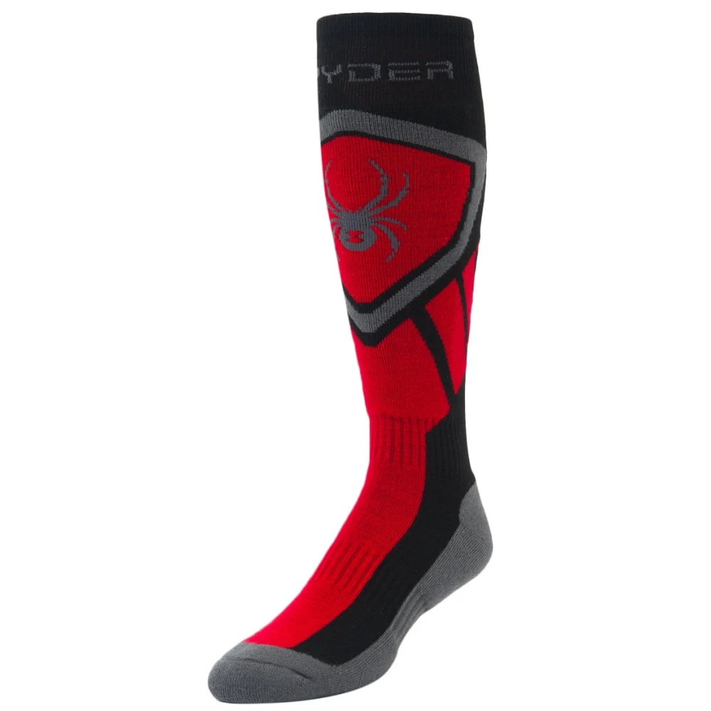 Chaussettes De Ski Spyder Dare Black / Red / Polar 1 Chaussettes De Ski Spyder Dare Black / Red / Polar