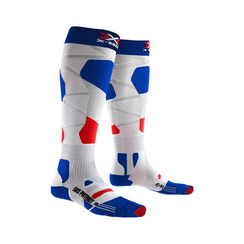 Chaussettes De Ski X Socks Patriot 4.0 France 1 Chaussettes De Ski X Socks Patriot 4.0 France