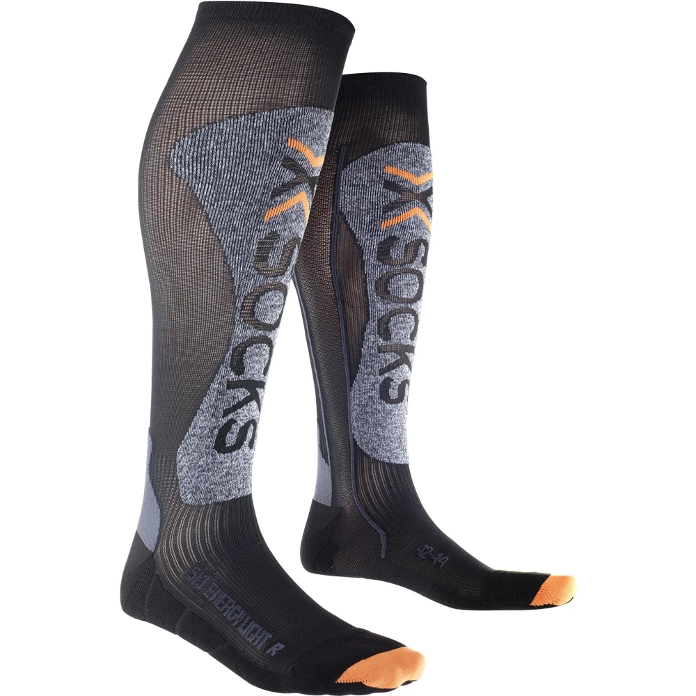 Chaussettes De Ski X-socks Ski Energizer Light Noir 1 Chaussettes De Ski X-socks Ski Energizer Light Noir