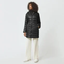 Doudoune Longue Canada Goose Cypress Hooded Jacket Black -Hiver Vêtements Boutique doudoune longue canada goose cypress hooded jacket black 3