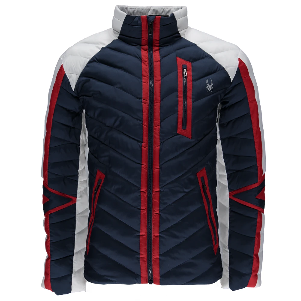 Doudoune Spyder Vintage Frontier / White / Red 1 Doudoune Spyder Vintage Frontier / White / Red