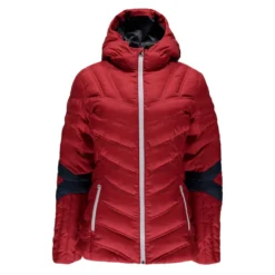 Doudoune Spyder Vintage Hoody Red/white