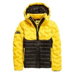 Doudoune Superdry Radar Quilt Fuji Cyber Yellow