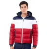 Doudoune Vuarnet Man Jacket London Navy/Milk/Red