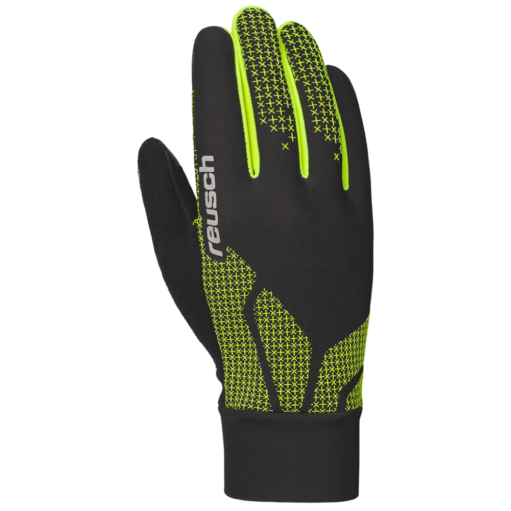 Gants De Ski Nordique Reusch Ian Black / Neon Yellow 1 Gants De Ski Nordique Reusch Ian Black / Neon Yellow