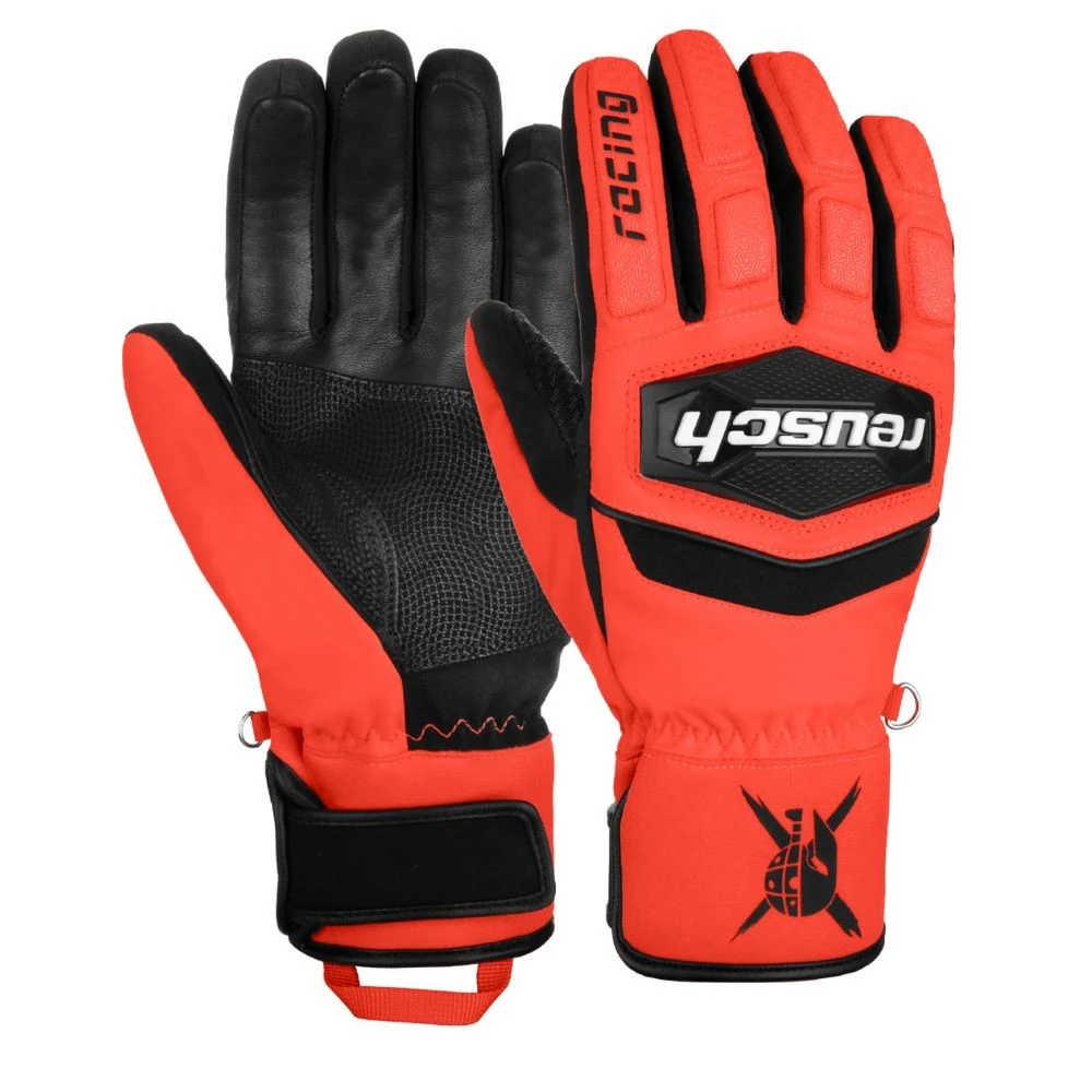 Gants De Ski Reusch Worldcup Warrior JR R-TEX® XT Black / Fluo Red 3 Gants De Ski Reusch Worldcup Warrior JR R-TEX® XT Black / Fluo Red – Image 3