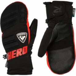 Moufles De Ski Junior Rossignol Jr Race Impr M Crimson