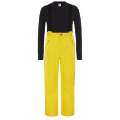 Pantalon Ski Enfant The North Face Y Snowquest Suspender Plus Yellow