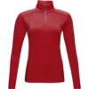 Sous-vêtement Technique Rossignol W Classique 1/2 Zip Carmin