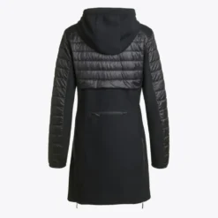 Veste à Capuche Longue Parajumpers Hybrids Yasmine W Black -Hiver Vêtements Boutique veste a capuche longue parajumpers hybrids yasmine w black 2
