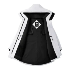 Veste Canada Goose Rossclair Parka White -Hiver Vêtements Boutique veste canada goose rossclair parka white 1