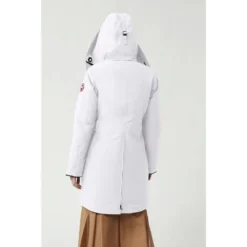 Veste Canada Goose Rossclair Parka White -Hiver Vêtements Boutique veste canada goose rossclair parka white 4