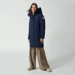 Veste Canada Goose Shelburne Parka Atlantic Navy -Hiver Vêtements Boutique veste canada goose shelburne parka atlantic navy 2