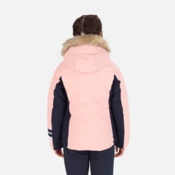 Veste De Ski Rossignol Girl Polydown Jacket Pink / Navy -Hiver Vêtements Boutique veste de ski rossignol girl polydown jacket pink navy 1