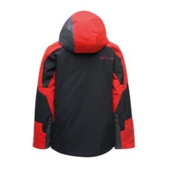 Veste De Ski Spyder Leader Jr Black -Hiver Vêtements Boutique veste de ski spyder leader jr black 1