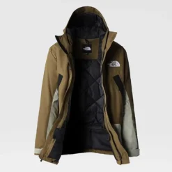 Veste De Ski The North Face Goldmill Insulated Military Olive -Hiver Vêtements Boutique veste de ski the north face goldmill insulated military olive 2