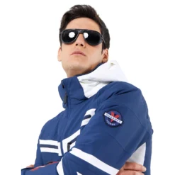 Veste De Ski Vuarnet Man Tec Padded JKT Beaumont Stone Blue -Hiver Vêtements Boutique veste de ski vuarnet man tec padded jkt beaumont stone blue 4
