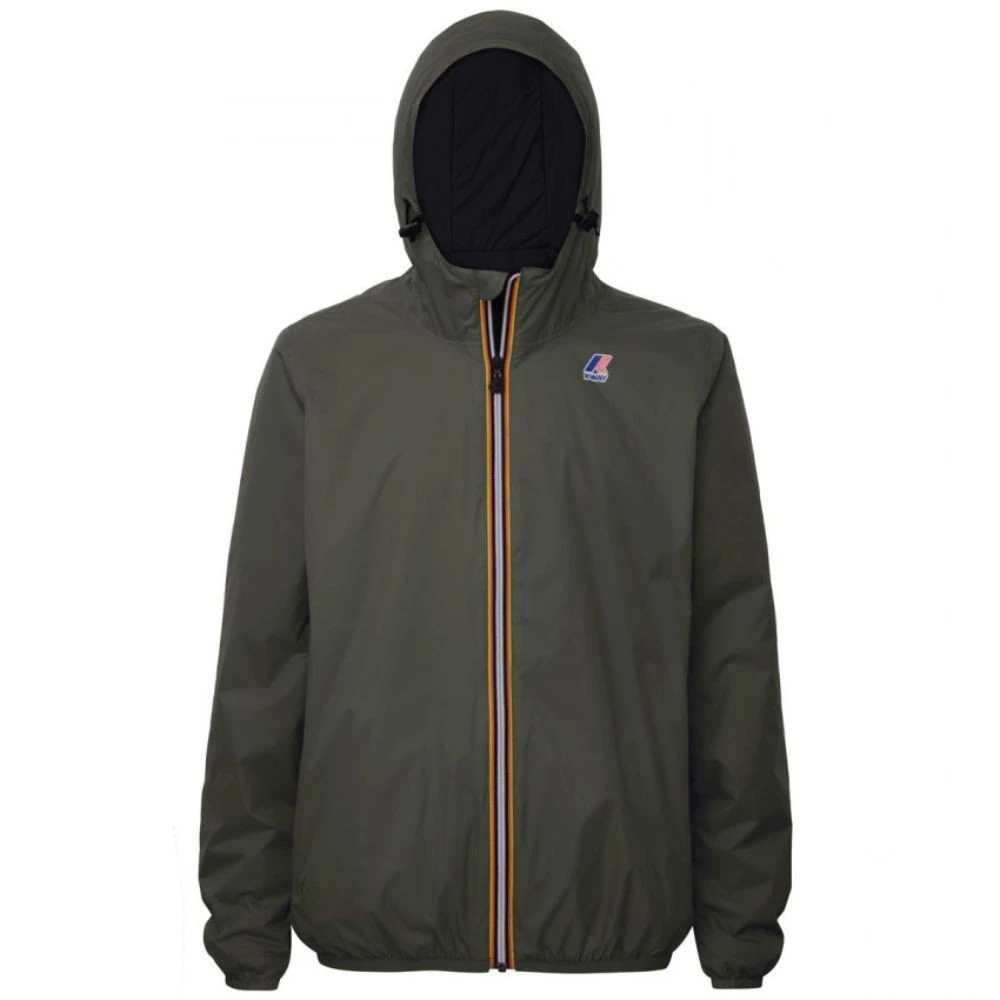 Veste K-Way Le Vrai 3.0 Claude Green Black 1 Veste K-Way Le Vrai 3.0 Claude Green Black