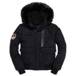 Veste Superdry Everest Bomber Jet Black